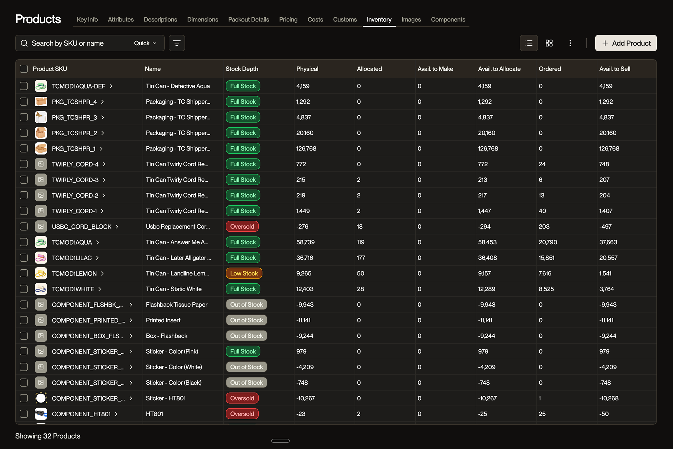 Sheet View, Excel-style grid for working across hundreds of SKUs at once.